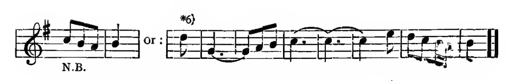 Original musical notation