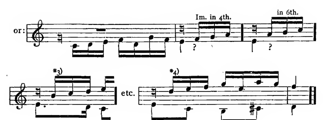 Original musical notation