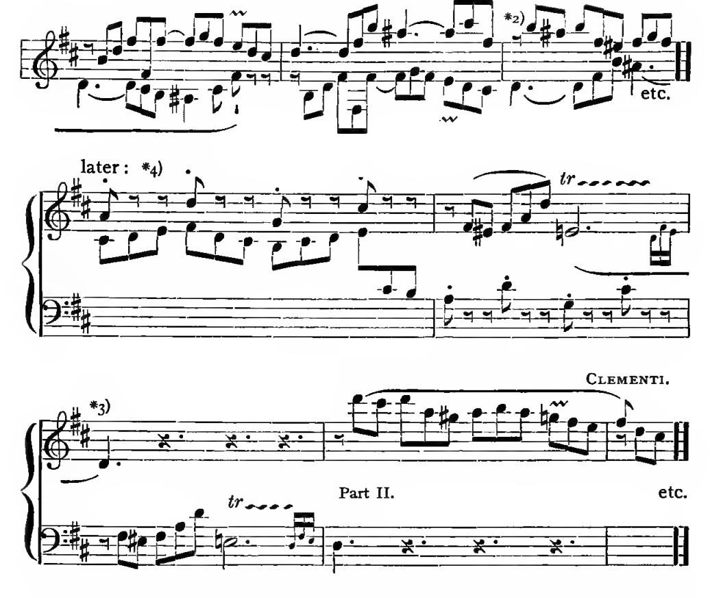 Original musical notation