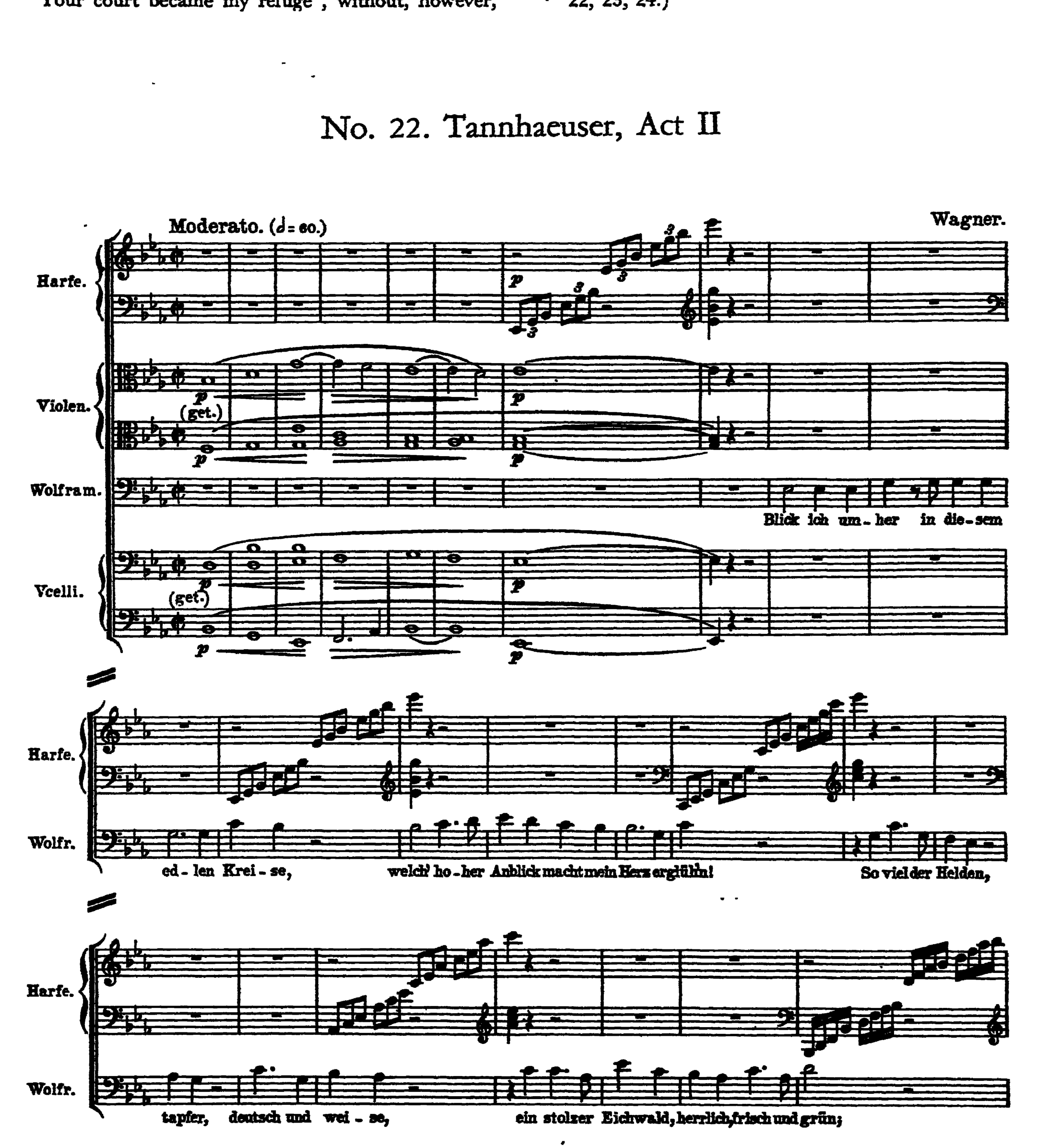 Prize Song (“‘Meistersinger”, third act). (Examples