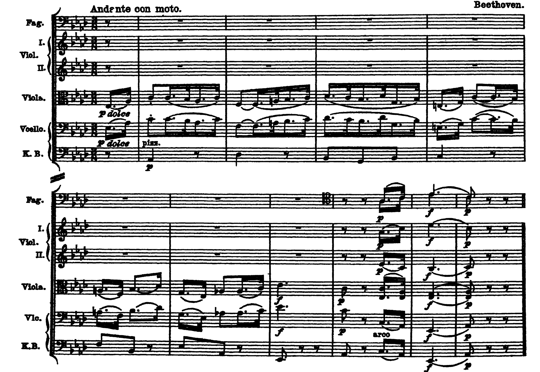 No. 29. Symphony in C minor, 2nd movement