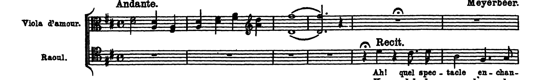 No. 30. Les Huguenots, Act I