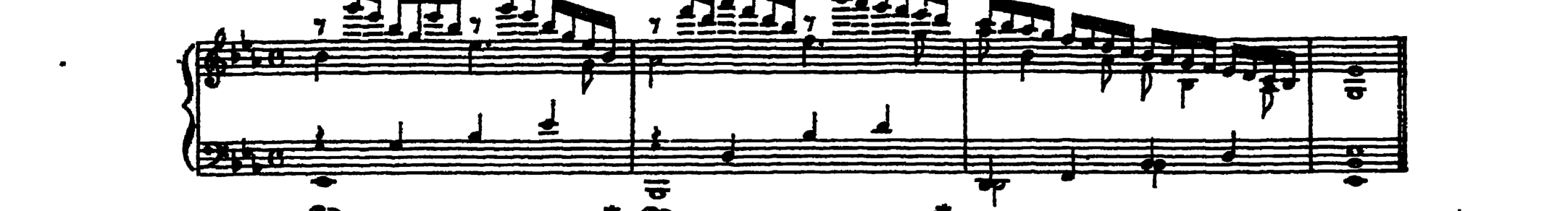 Example with pedal: