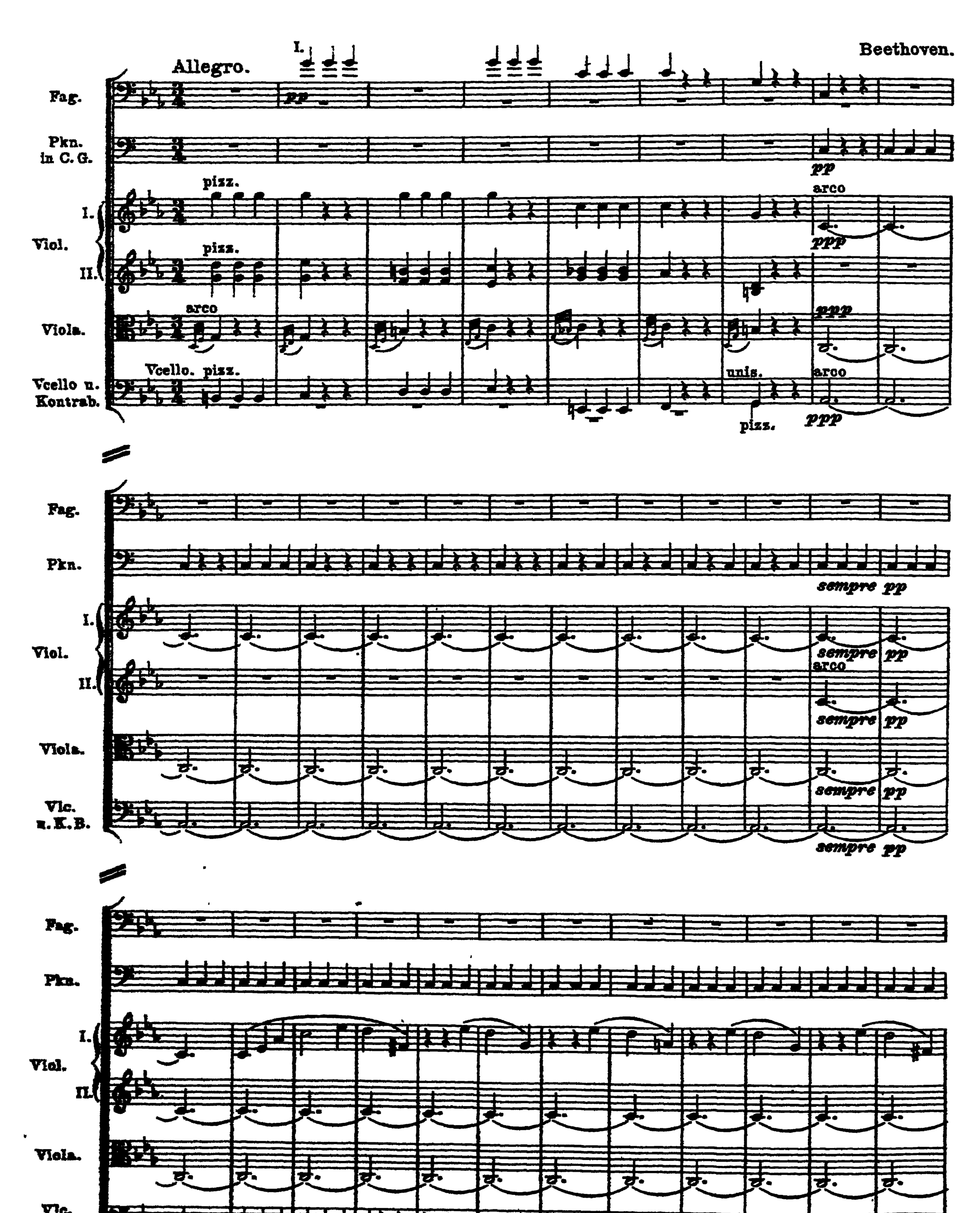 145. SYMPHONY IN C MINOR. TRANSITION TO THE FINALE