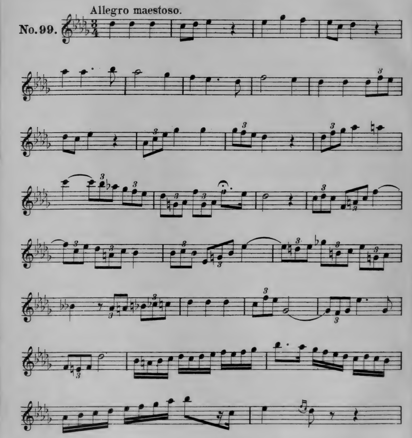 Study 99, the original 1905 engraving