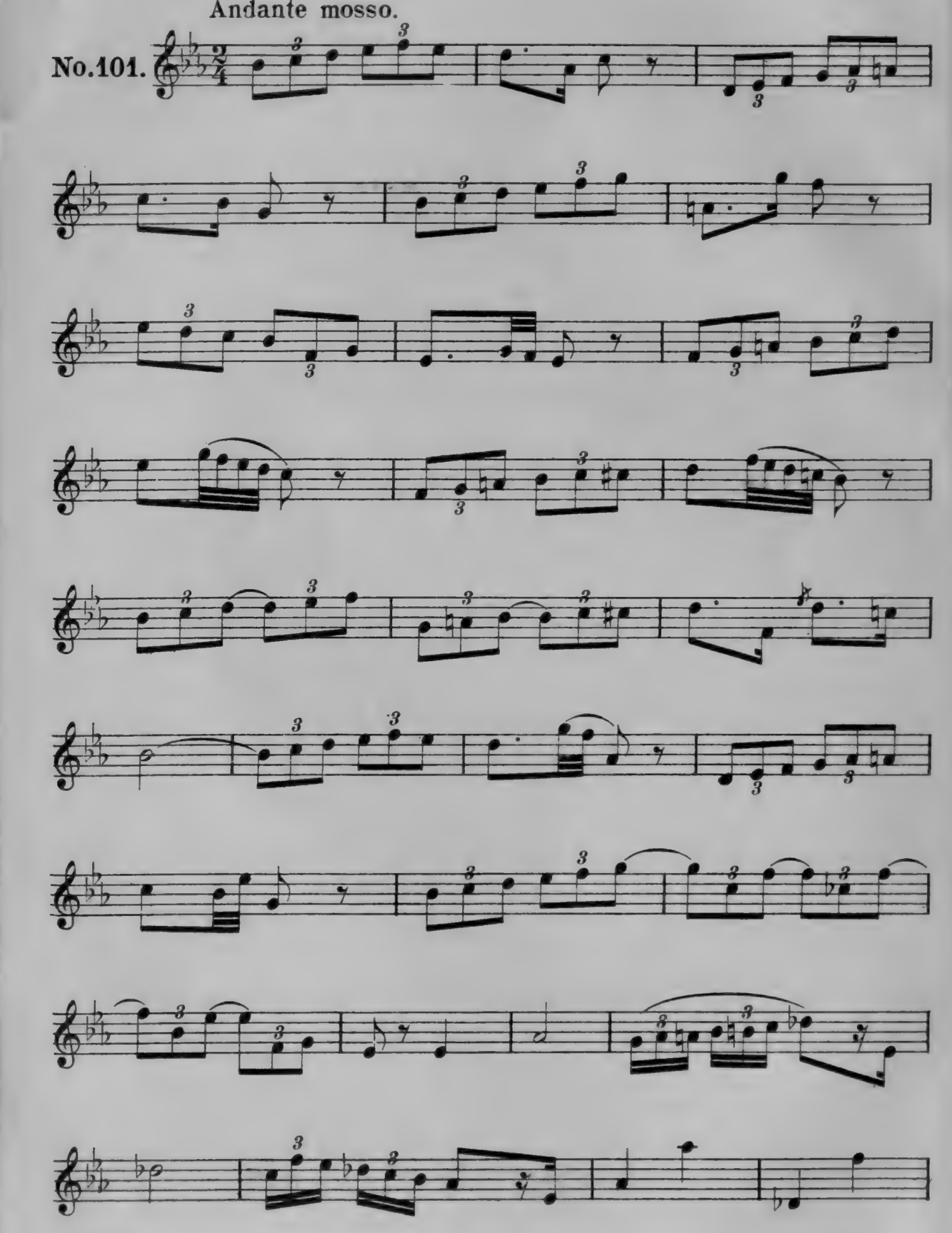 Study 101, the original 1905 engraving