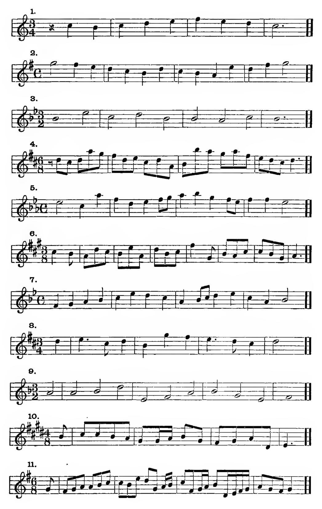 Original musical notation
