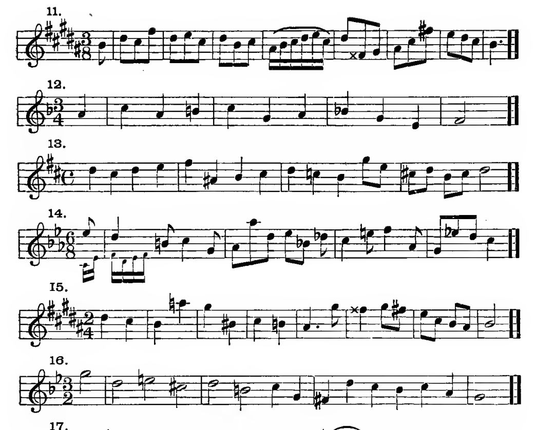 Original musical notation
