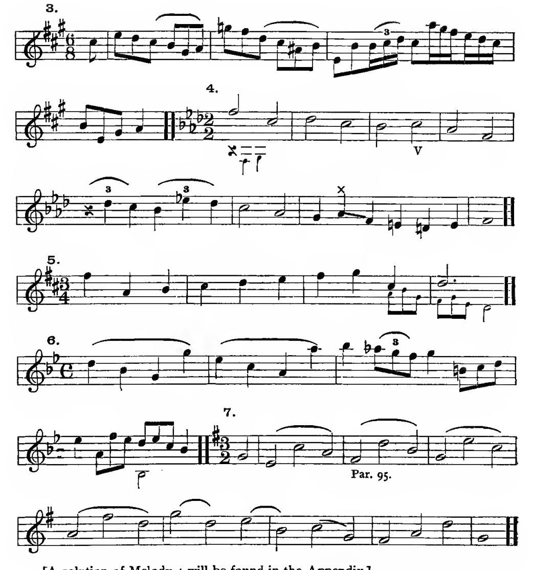 Original musical notation