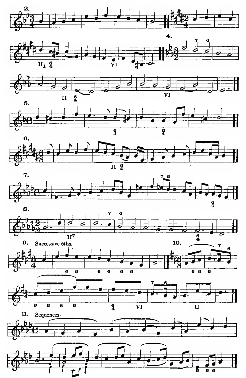 Original musical notation