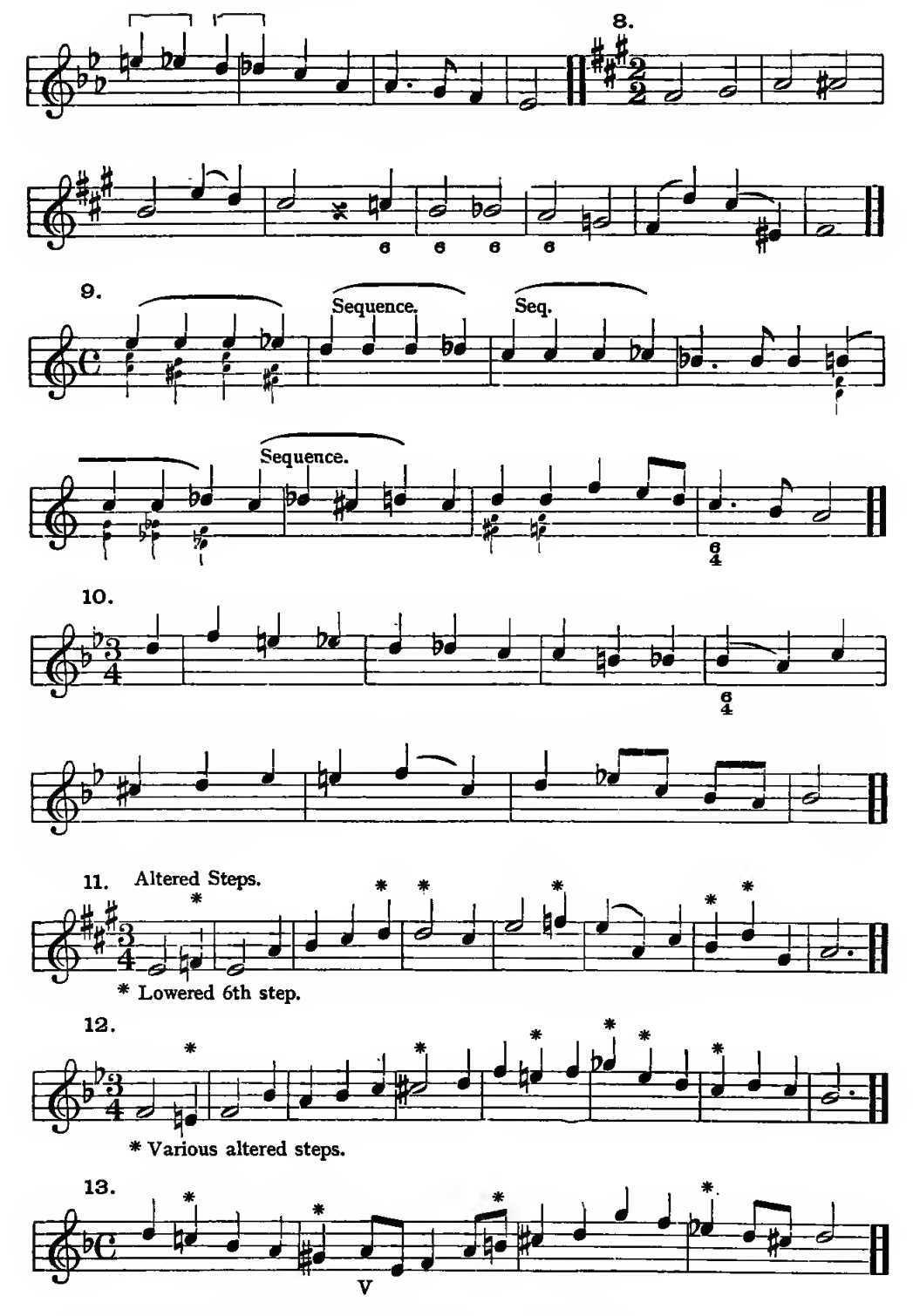 Original musical notation