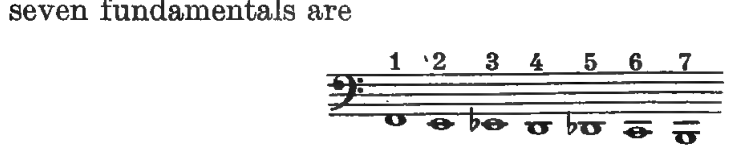 Original notation