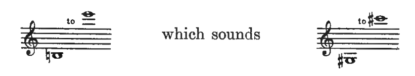 Original notation