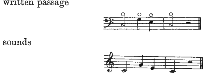 Original notation