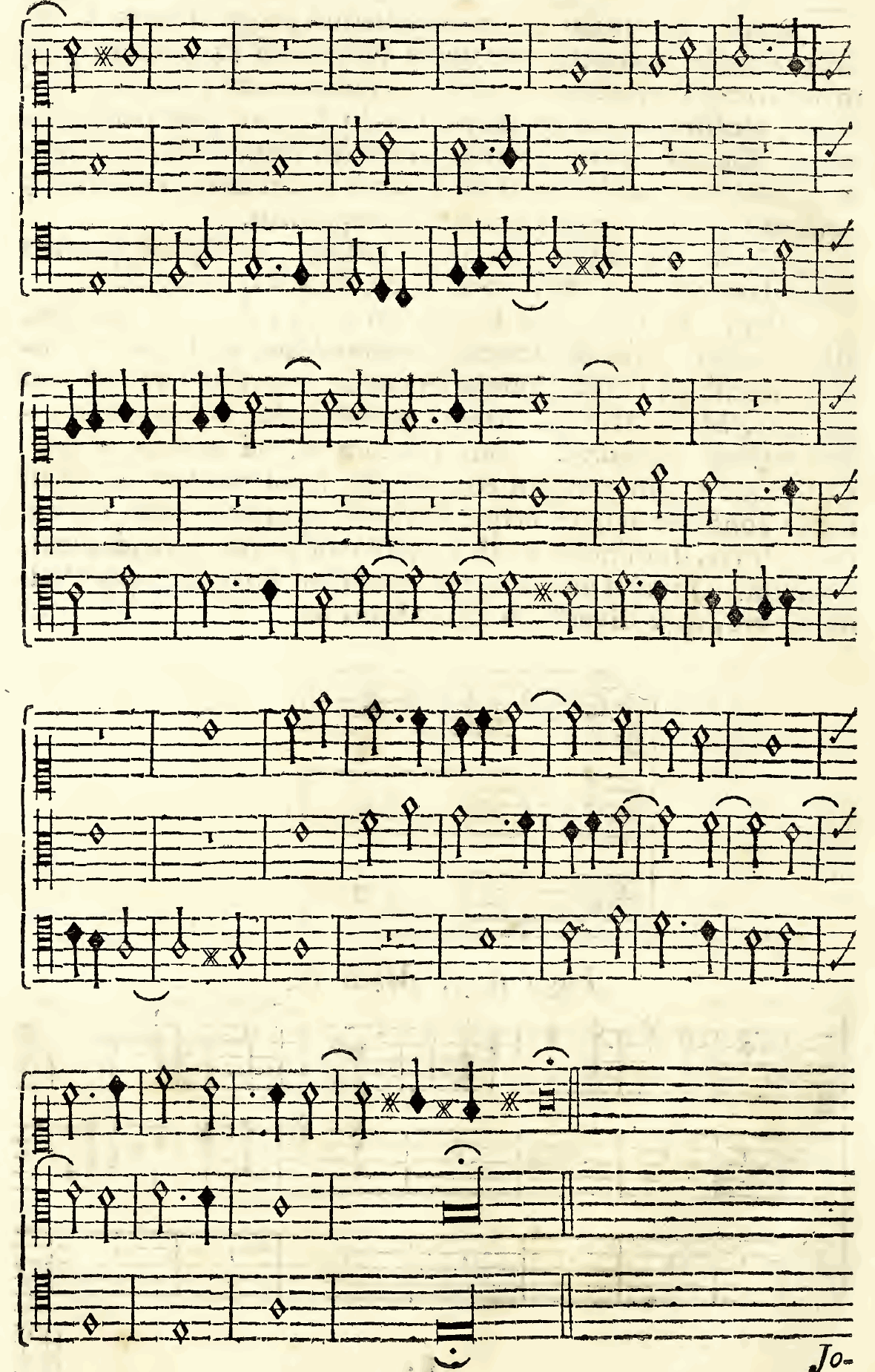 Original notation, labels, figures and analytical annotations retained without redrawing.
