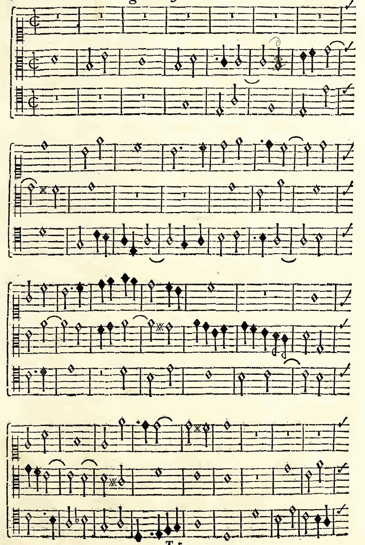 Original notation, labels, figures and analytical annotations retained without redrawing.