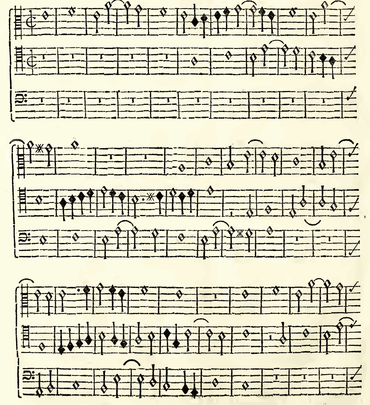 Original notation, labels, figures and analytical annotations retained without redrawing.