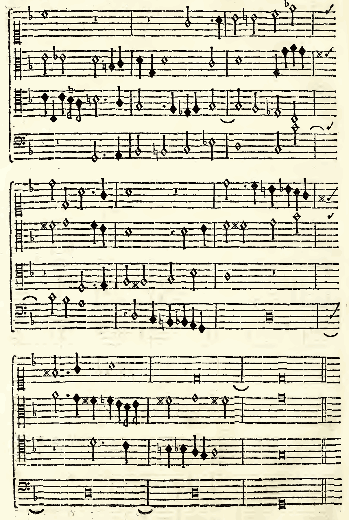 Original notation, labels, figures and analytical annotations retained without redrawing.