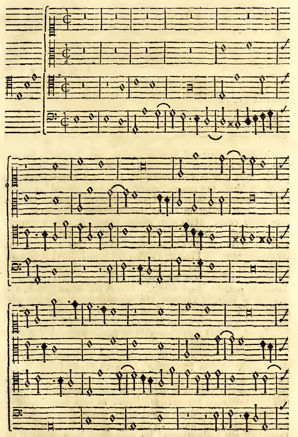 Original notation, labels, figures and analytical annotations retained without redrawing.