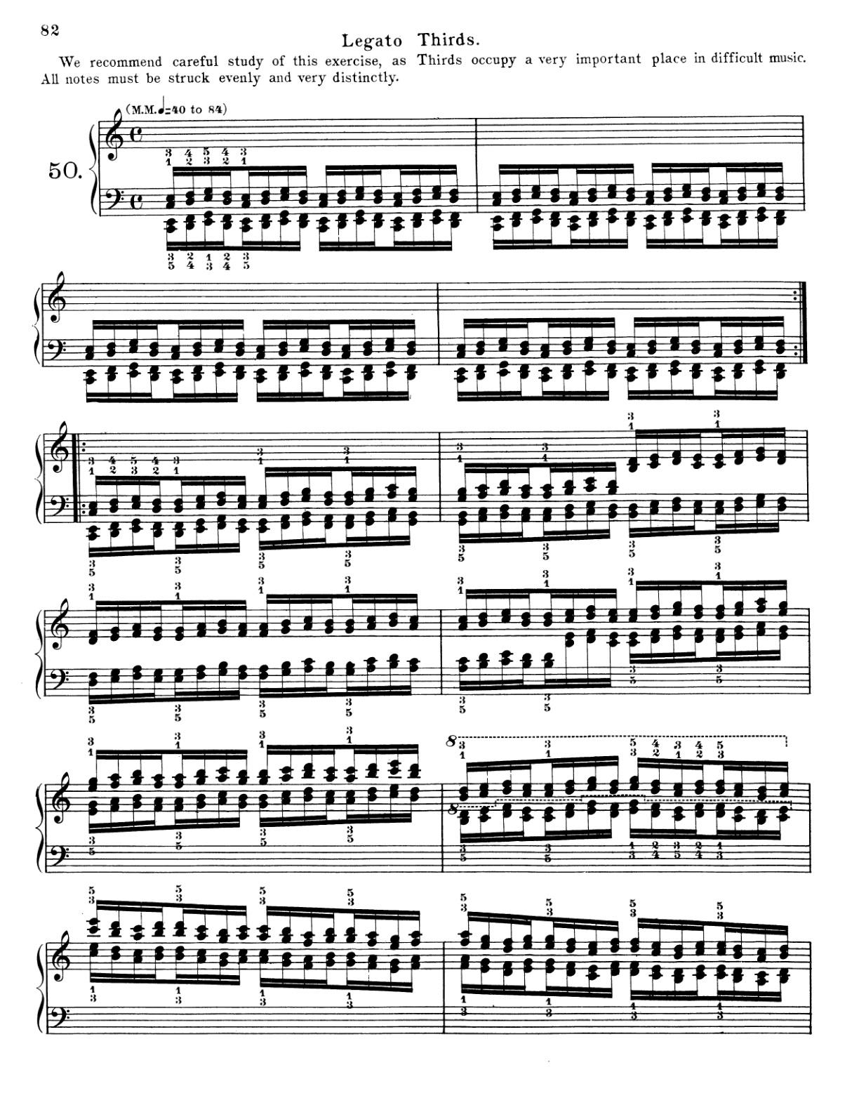 Legato Thirds.