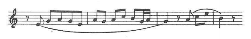 Example: a long legato wind phrase shaped by breathing points