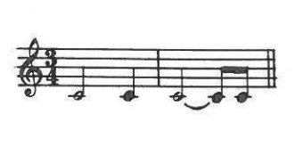 Example: the horns' "keel" line