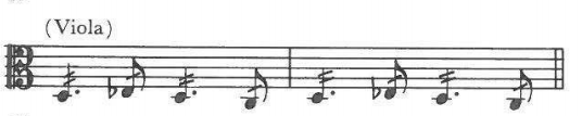 (Viola) — repeated dotted pattern; “or”