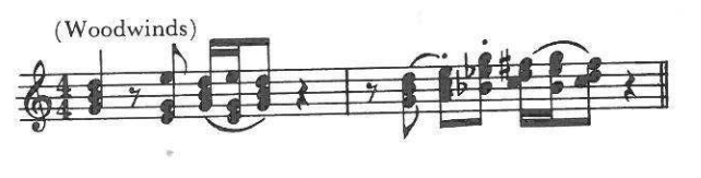 Example: (Woodwinds)