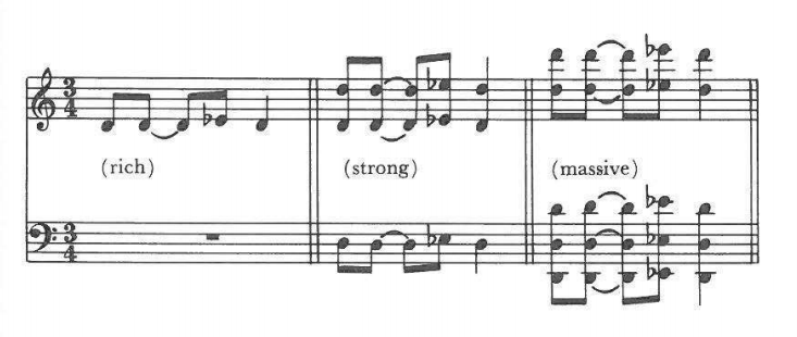 Example: (rich) · (strong) · (massive)