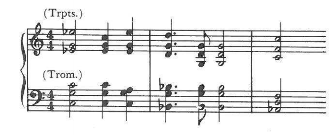 Example: (Trpts.) over (Trom.)