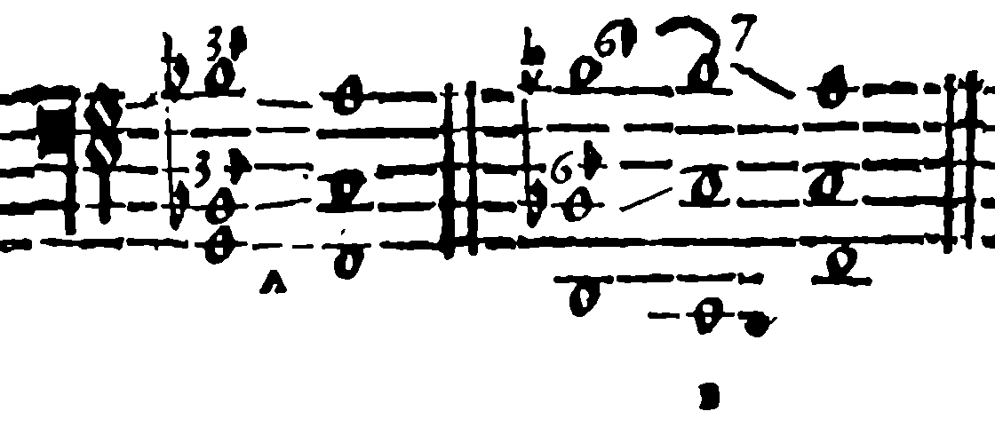 Doubled Thirds and Sixths, Examples A and B.