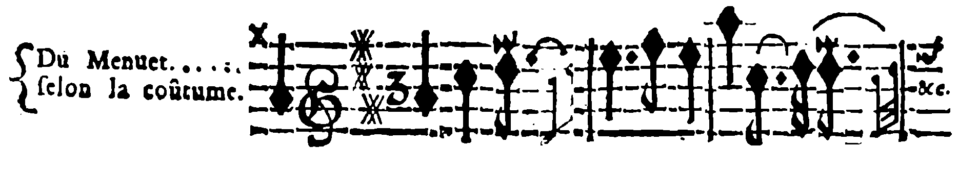 The minuet, according to custom.