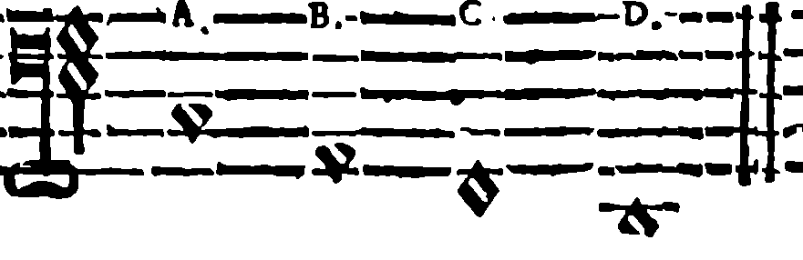 Choosing the note that resolves the seventh.