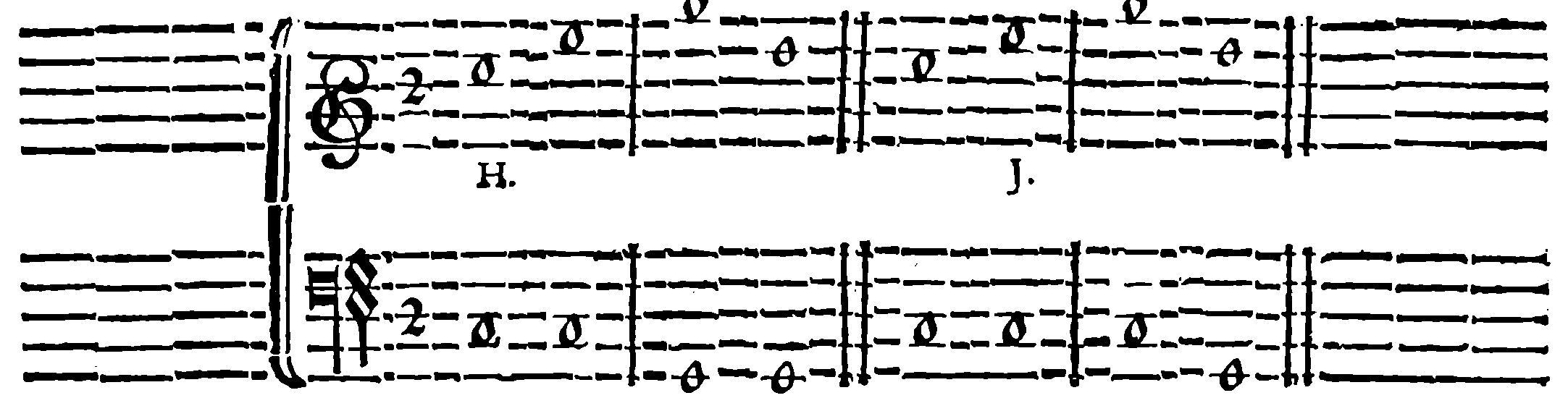 First beat preferred — examples H and J