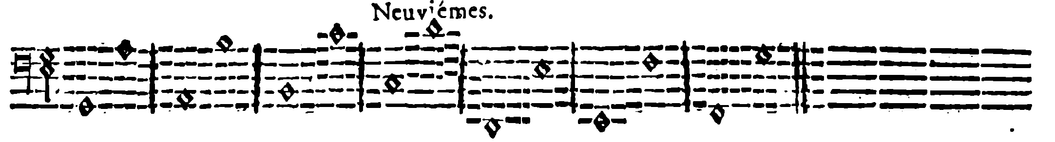Ninths.