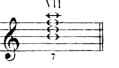 Leading-note seventh of C major: B–D–F–A