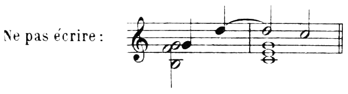 Do not write: the soprano D prepared as a quarter note and then held as a half-note suspension (D–C) over the C major chord.