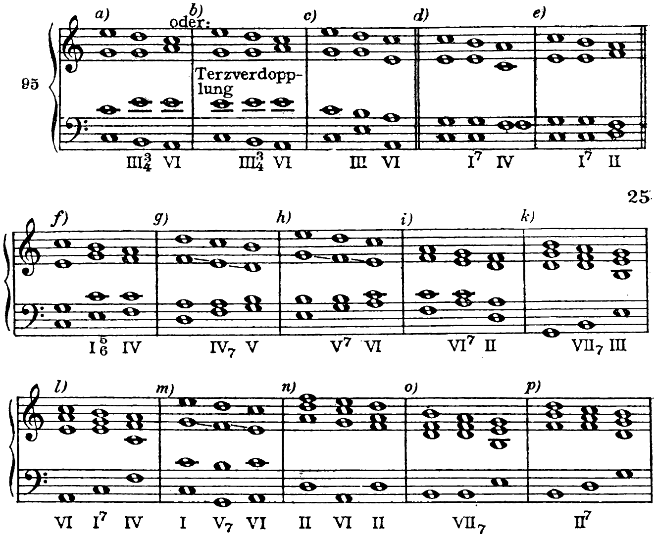 95. a) b) or: doubled third c) d) e) f) g) h) i) k) l) m) n) o) p)