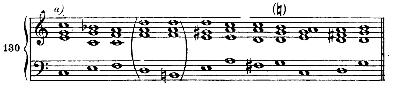 130. a) (♮)