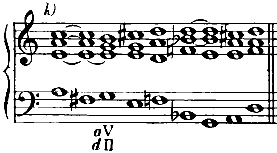 k) (a: V; d: II)
