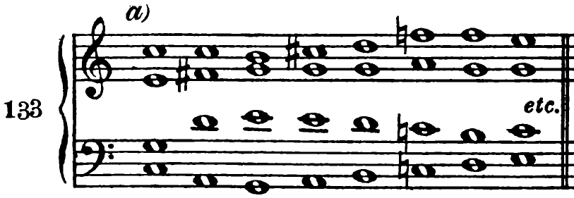 133 a) … etc.