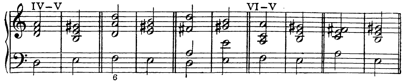 IV–V 6 VI–V