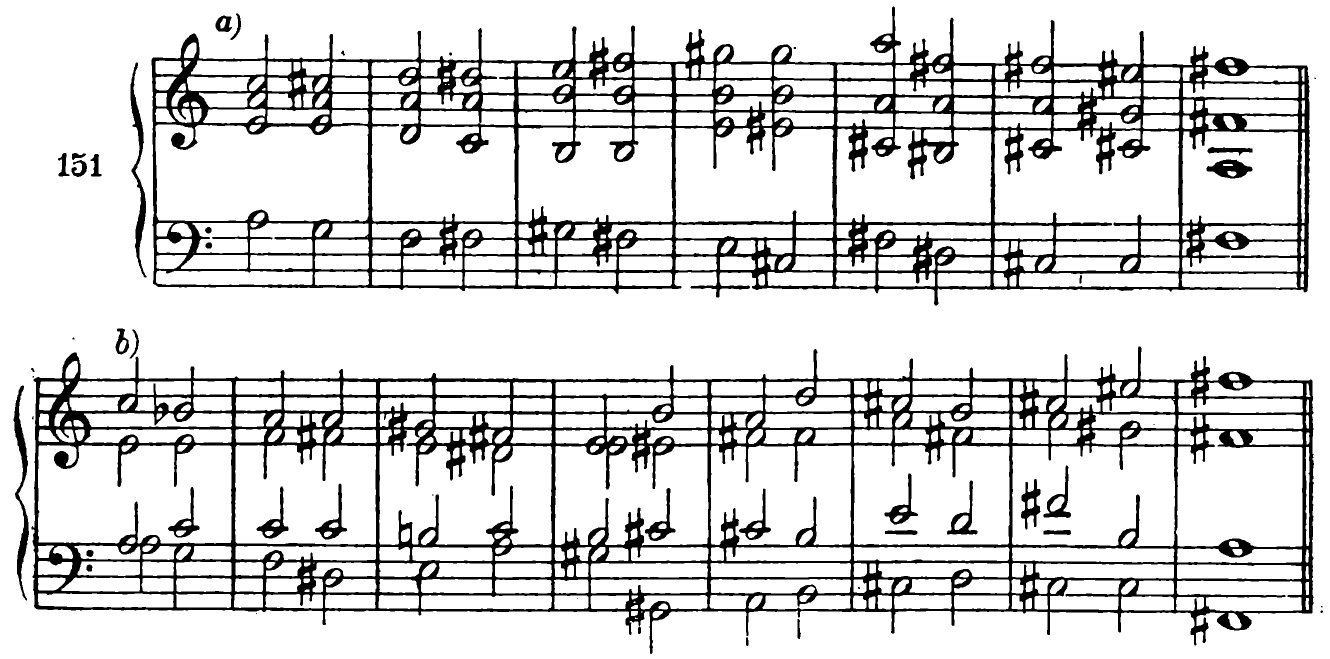 151 a) b)