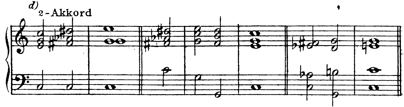 185 d) 2 chord