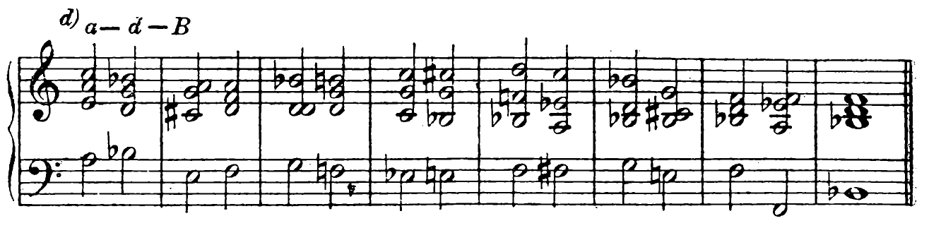 209. d) a—d—B-flat