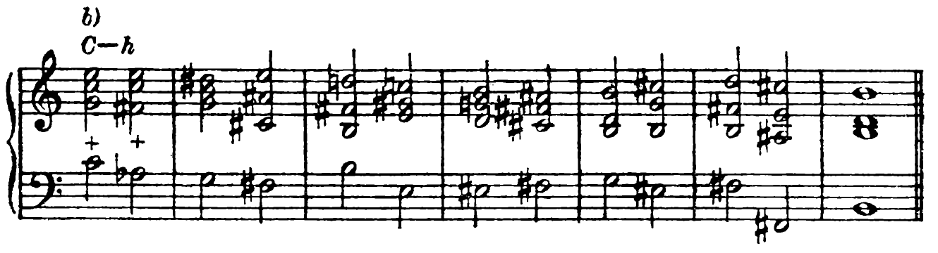 311 b) C–h
