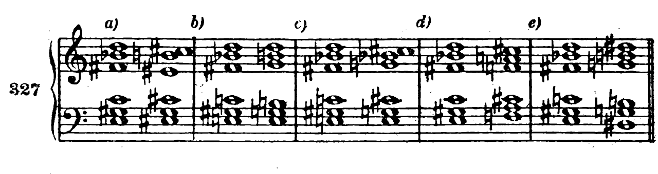 327. a) b) c) d) e)