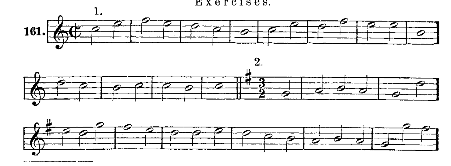 Original notation · printed page 61