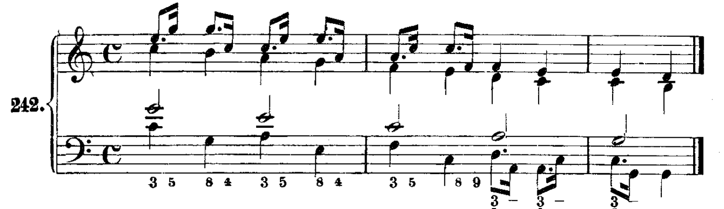 Original notation · printed page 92