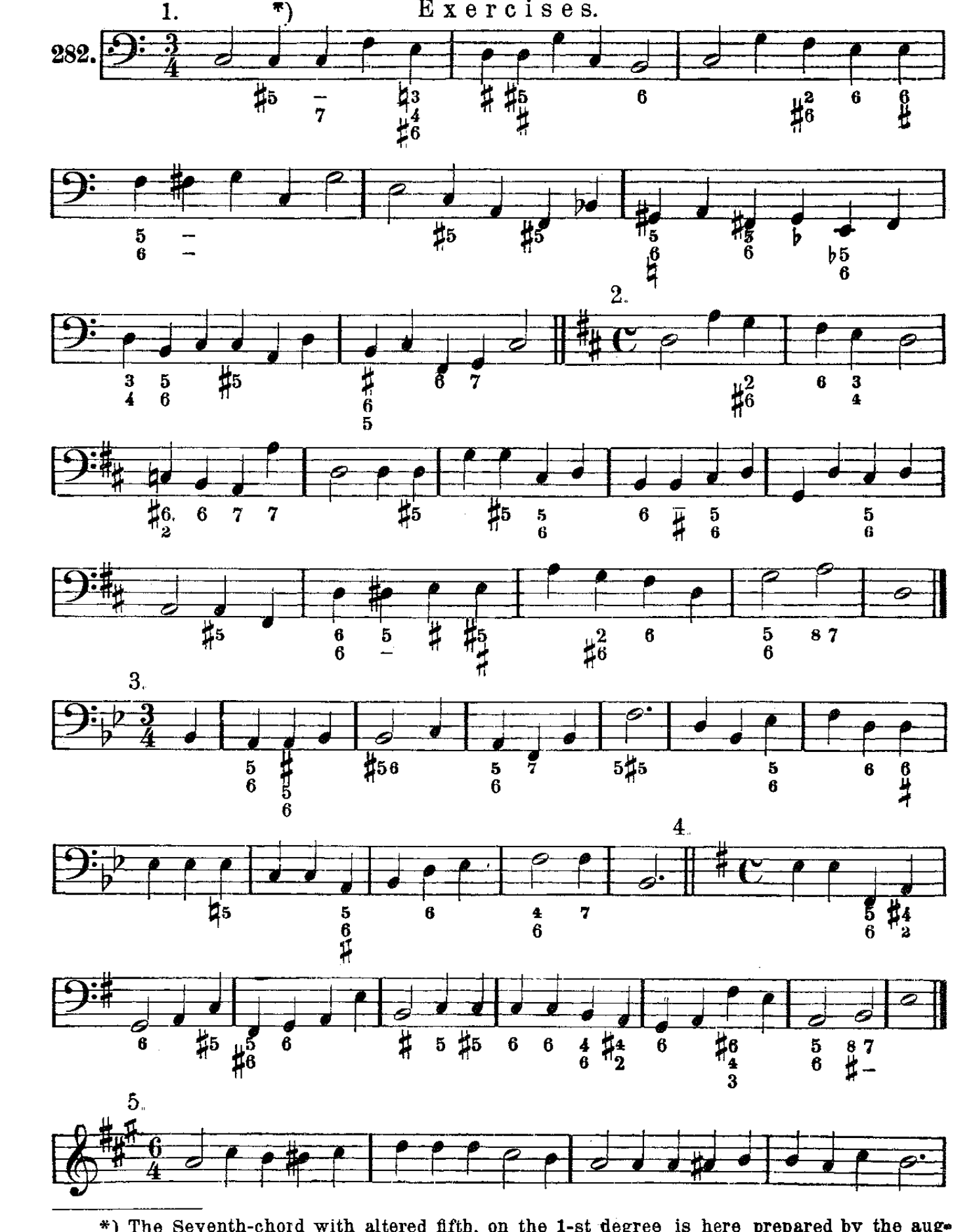 Original notation · printed page 105